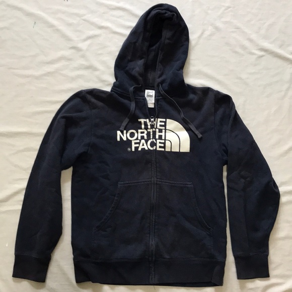 The North Face Other - The North Face Navy Blue Full Zip Hoodie Jacket